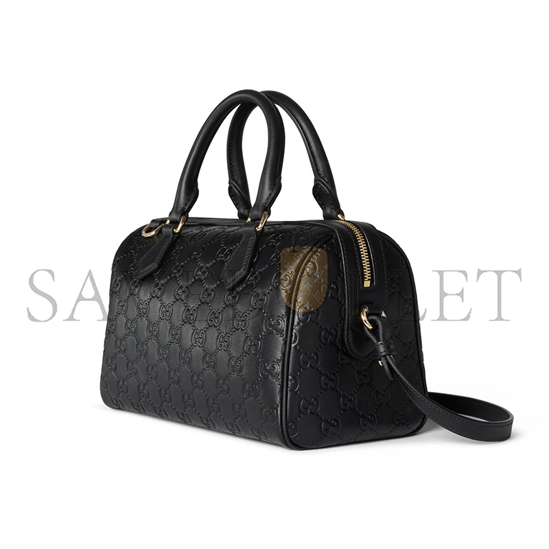 Gvc*1 gg emblem medium boston bag 848886 (25*16*14cm)